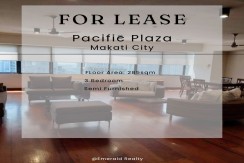 For Lease Three Bedrooms in Pacific Plaza Condominium